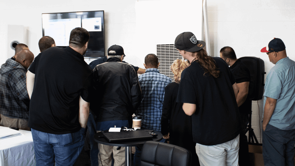 Williams Comfort U training session